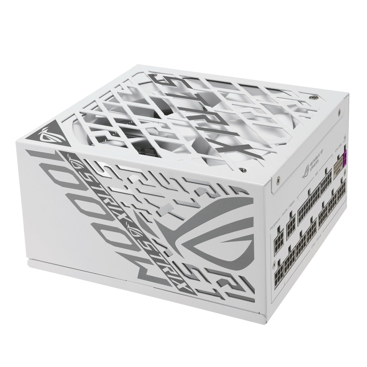 Asus ROG Strix 1000W Platinum PCIe 5.0 ATX 3.1 Gaming Power Supply (White)
