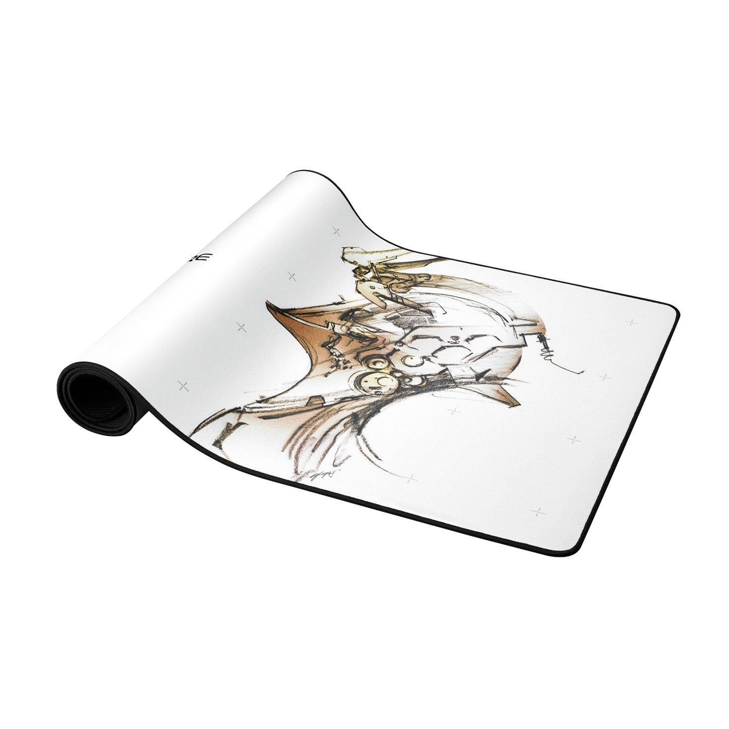 Asus ROG Scabbard II XXL Mouse Pad (White - Kojima Ed.) (NC21)