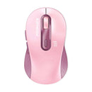 Promate Ken Dual Mode Wireless Optical Mouse With BT & RF Connectivity (Pink)