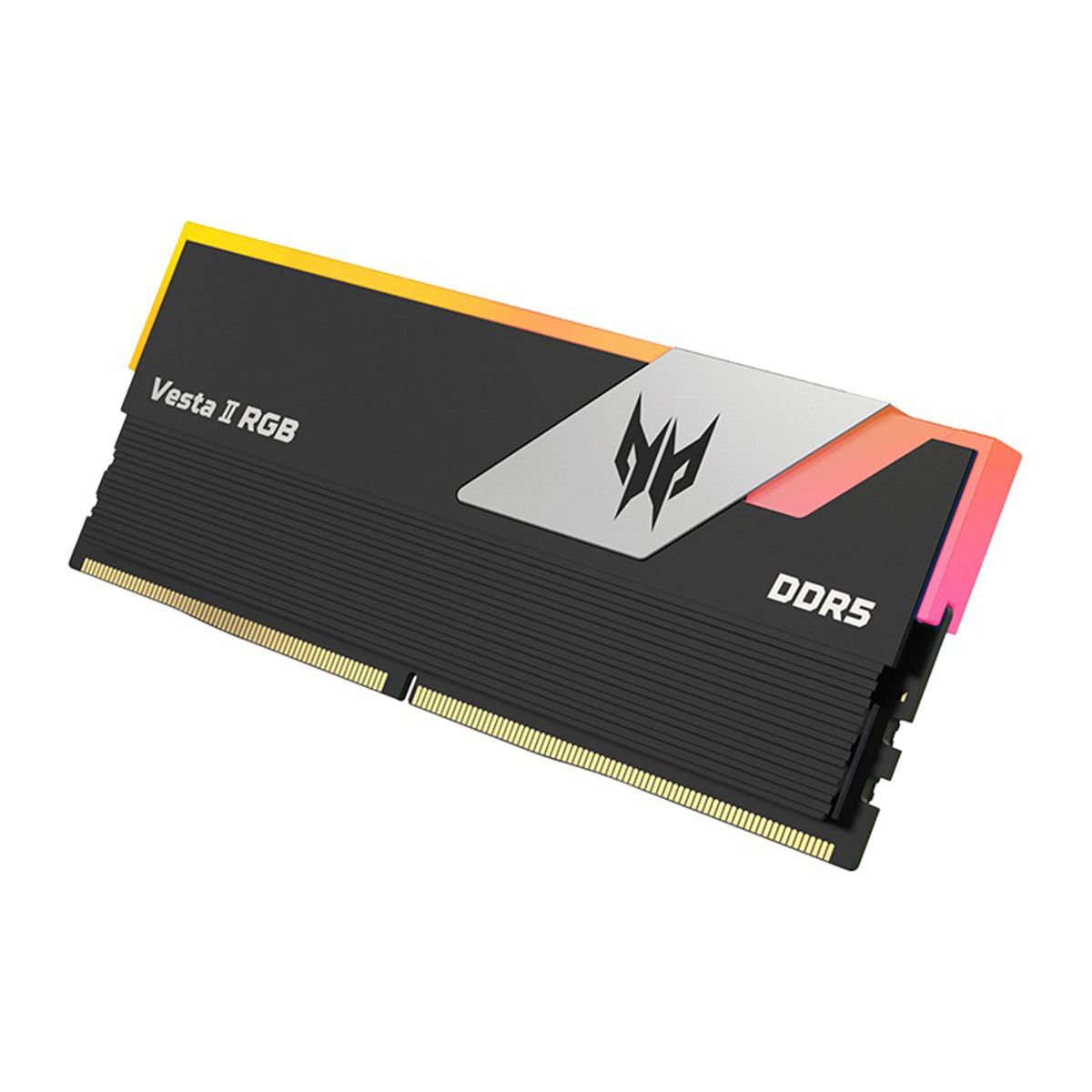 Acer Vesta II 32GB (2x16GB) 6000MHz CL36-45-45-96 AMD EXPO Ready DDR5 UDIMM (Black, Silver) (BL.9BWWR.652, BL.9BWWR.653)
