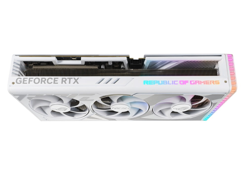 Asus ROG Strix GeForce RTX 4080 OC 16GB GDDR6X Gaming Graphics Card (White)