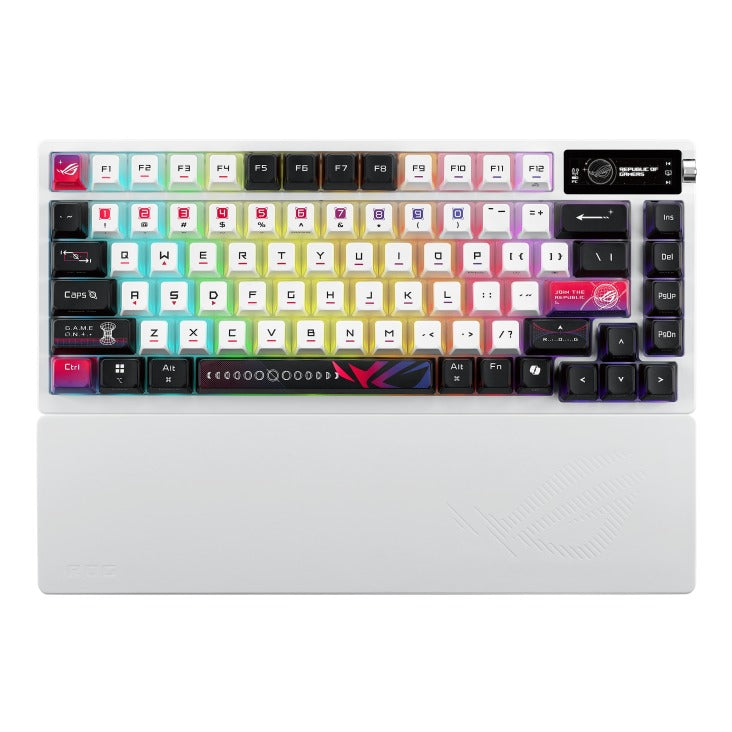 Asus ROG M704 AZOTH X 75% Wireless Mechanical Gaming Keyboard (ROG NX SNOW V2 SWITCH) (White)