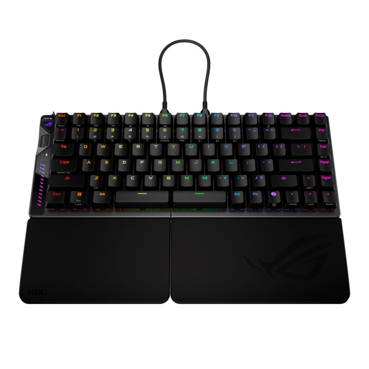 Asus ROG Falcata Split Magnetic 75% Analog Gaming Keyboard (Black) (Rog HFX V2 Magnetic Switch)