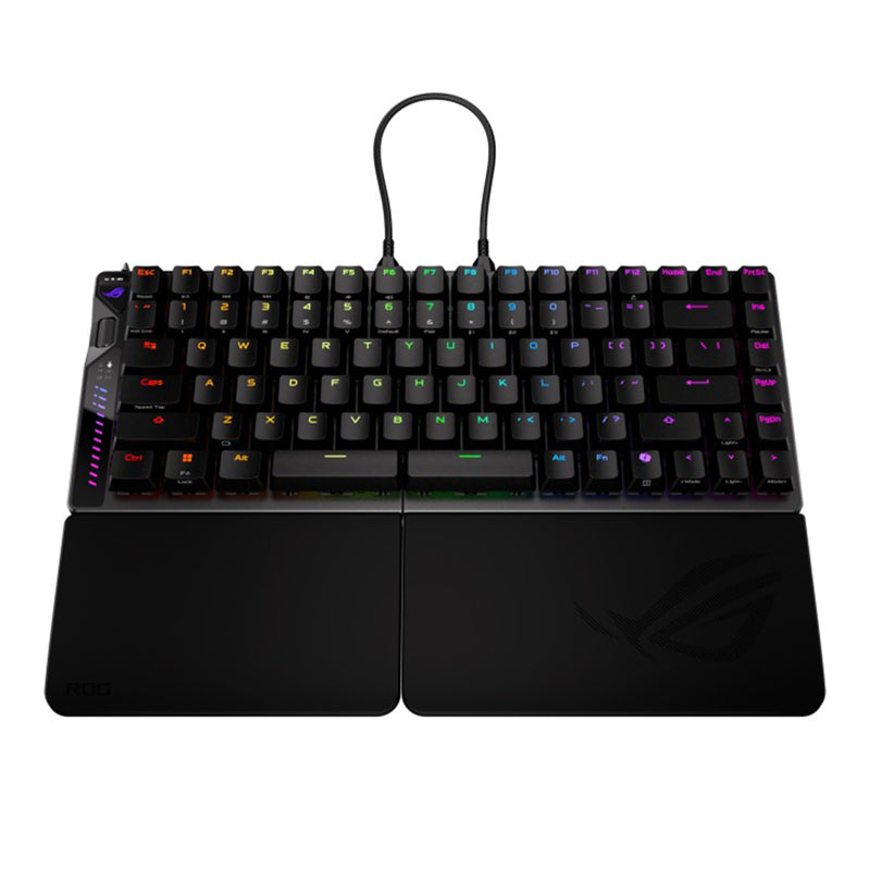 Asus ROG Falcata Split Magnetic 75% Analog Gaming Keyboard (Black) (Rog HFX V2 Magnetic Switch)