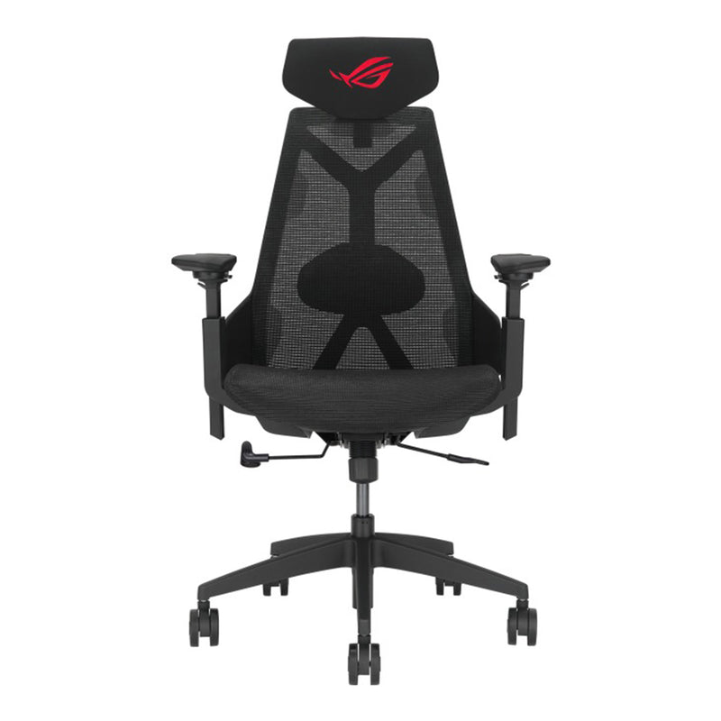 Asus ROG Destrier Core Ergo Gaming Chair with Futuristic Cyborg Aesthetic (Black)