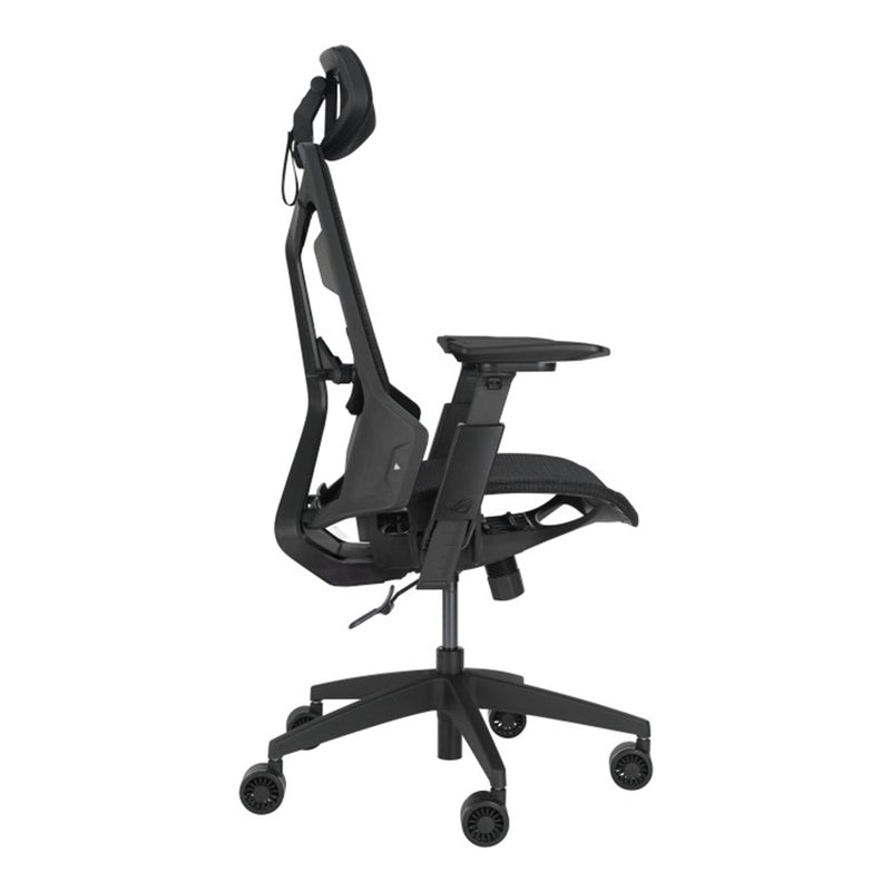 Asus ROG Destrier Core Ergo Gaming Chair with Futuristic Cyborg Aesthetic (Black)