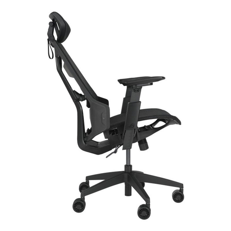 Asus ROG Destrier Core Ergo Gaming Chair with Futuristic Cyborg Aesthetic (Black)