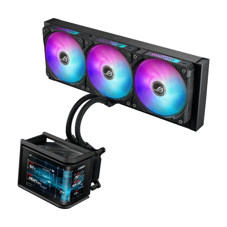 Asus ROG RYUO IV SLC 360 ARGB CPU Liquid Cooler (Black)