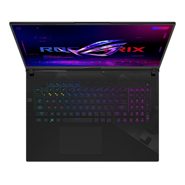 Asus ROG Strix Scar 18 G834JYR-R6065WS 18" 2.5K (2560X1600) WQXGA IPS 240HZ I9-14900HX 16GB X2 RAM 1TB X2 SSD RTX 4090 Windows 11 Home Gaming Laptop (Off-Black) + ROG Backpack + ROG Galdius III Mouse P514 + Type-C PD Adapter