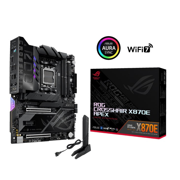 Asus ROG Crosshair X870E Apex DDR5 AMD Gaming Motherboard