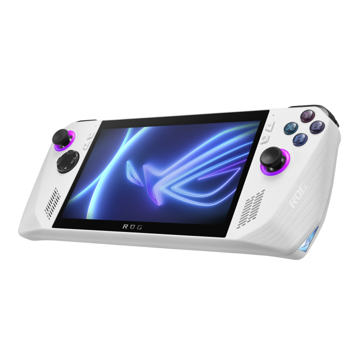 ASUS ROG ALLY AMD Ryzen Z1 Extreme 16GB RAM + 512GB SSD 7" Touch Screen FHD 120HZ Gaming Handheld Console (White) (RC71L-NH001W)