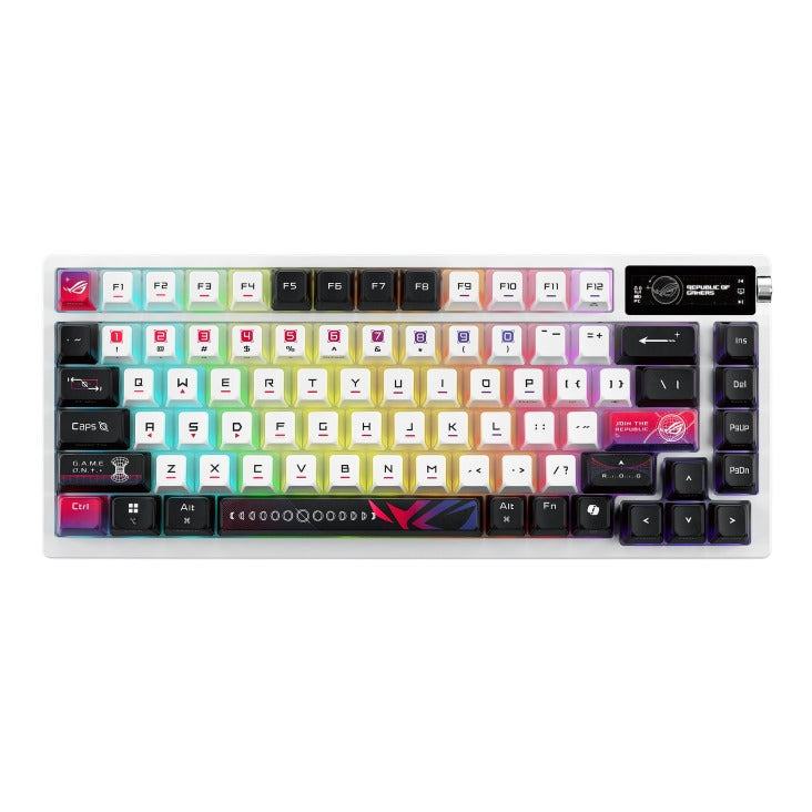 Asus ROG M704 AZOTH X 75% Wireless Mechanical Gaming Keyboard (ROG NX SNOW V2 SWITCH) (White)