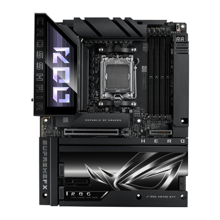 Asus ROG Crosshair X870E Hero BTF DDR5 Gaming Motherboard