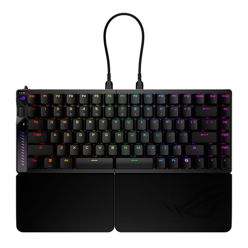 Asus ROG Falcata Split Magnetic 75% Analog Gaming Keyboard (Black) (Rog HFX V2 Magnetic Switch)
