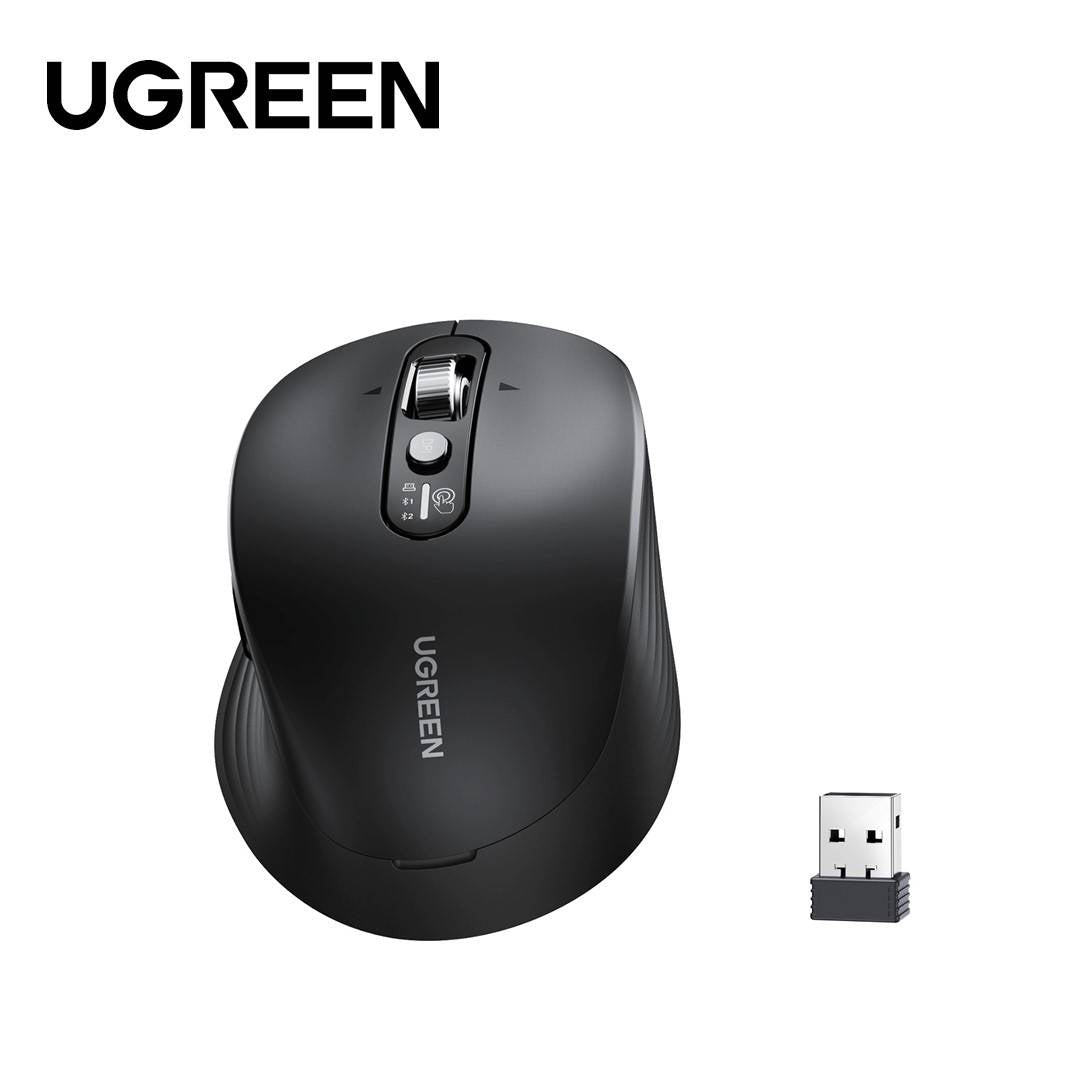 Ugreen Multi-Mode 5000DPI Wireless Mouse (Black) (M752/75498B)