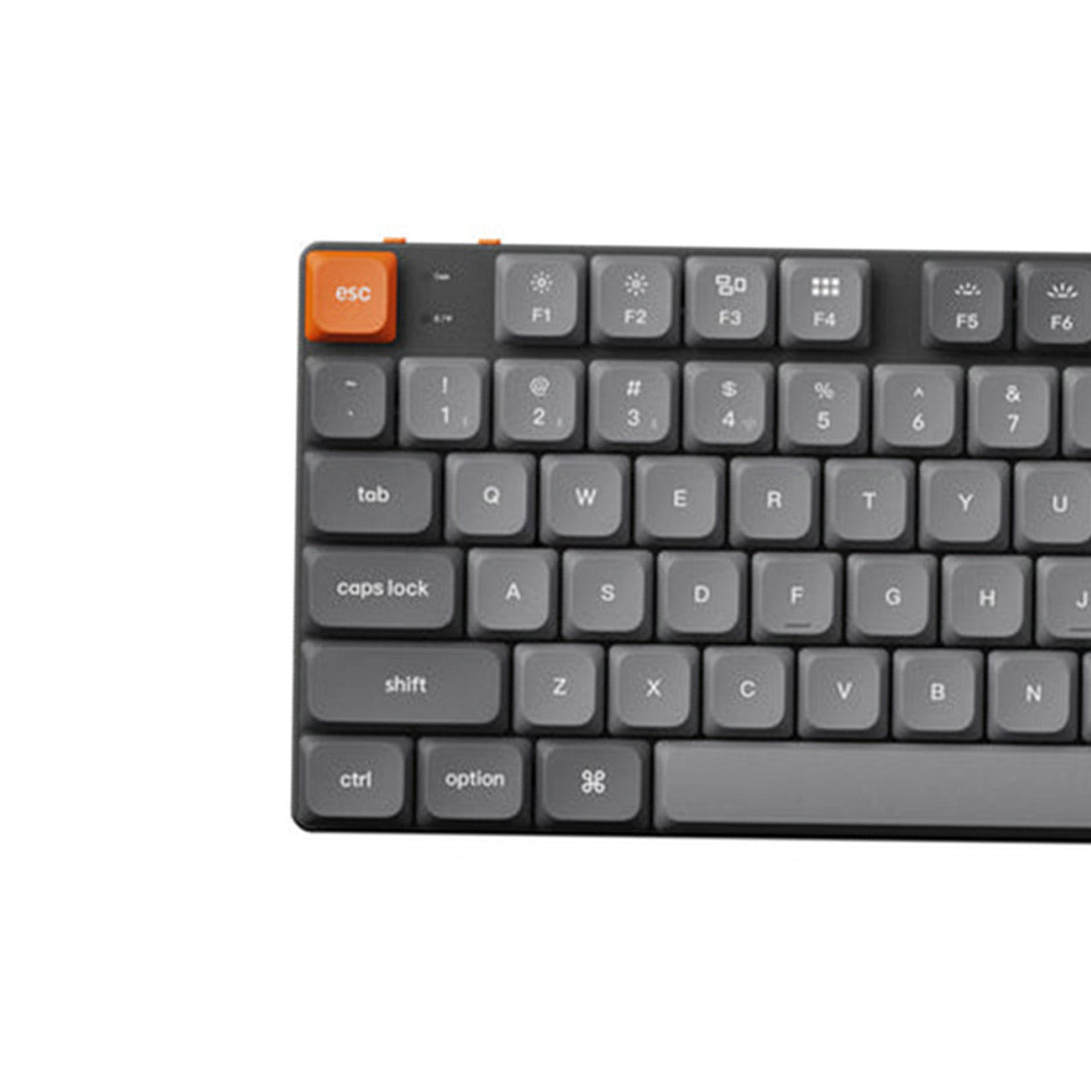 Keychron K1 Max QMK/VIA White Backlit Compact Wireless Custom Mechanical Keyboard