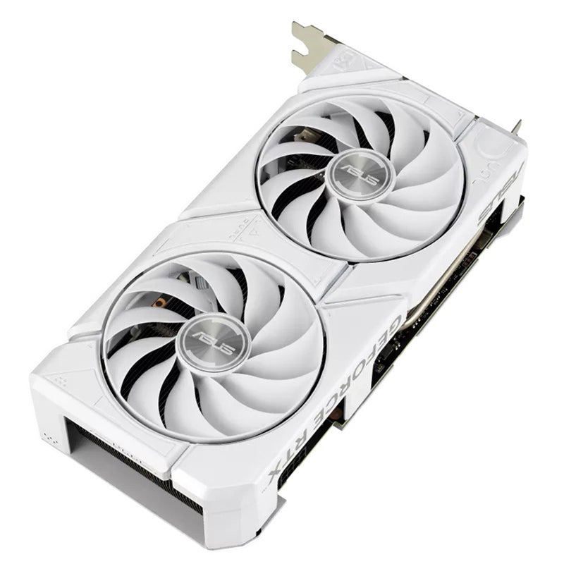 Asus Dual Geforce RTX 4060 Evo OC Edition 8GB GDDR6 Graphics Card (White)