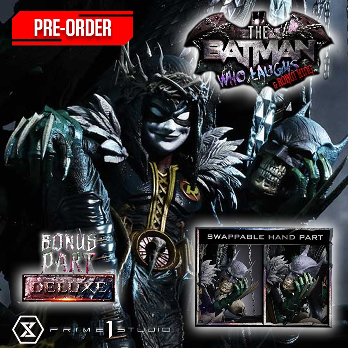 Museum Masterline Dark Nights: Death Metal The Batman Who Laughs & Robin King (DX Bonus) (MMDCMT-15DXS) Pre-Order Downpayment