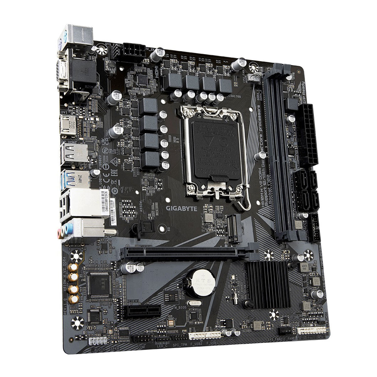 Gigabyte H610M H V2 DDR4 Motherboard
