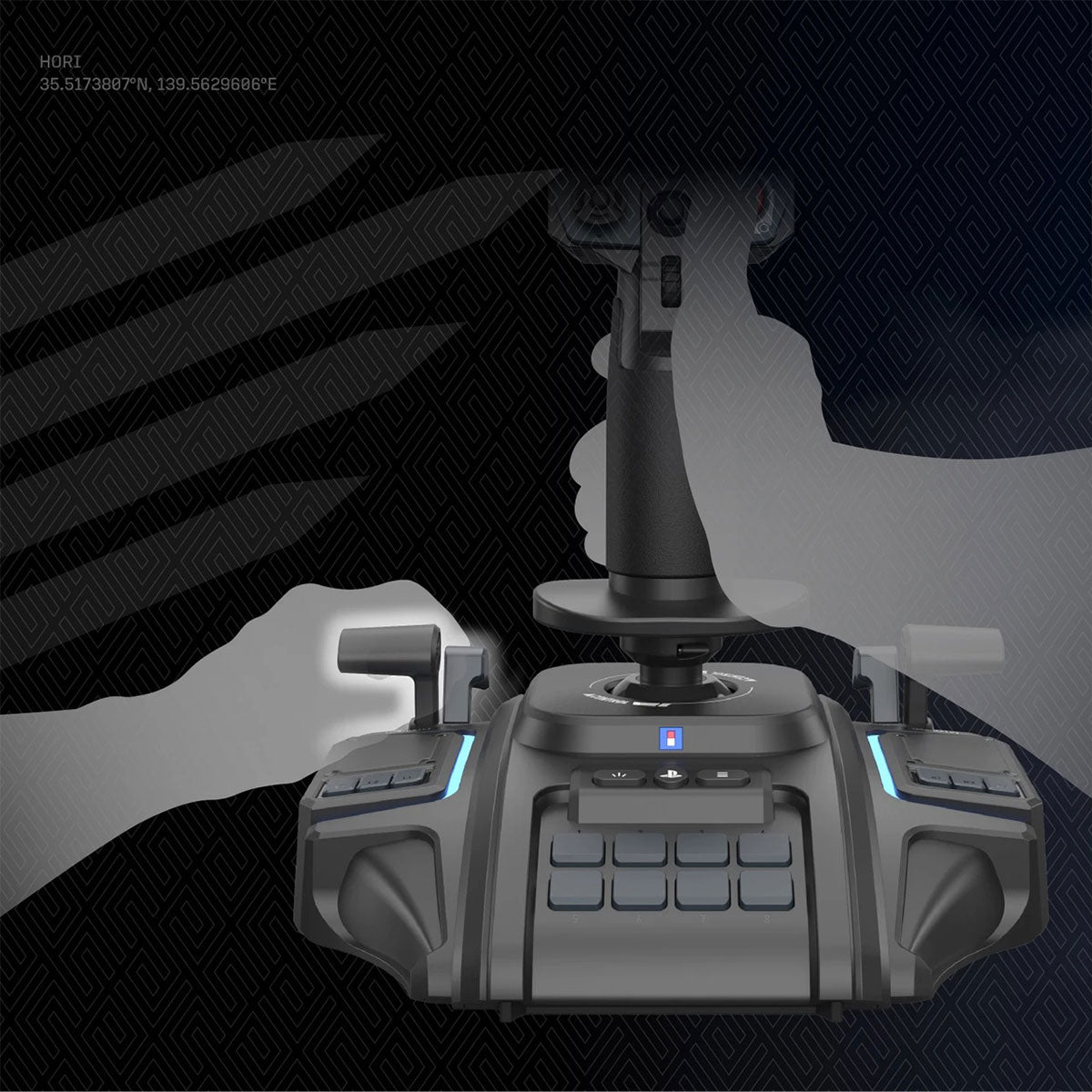 Hori Ace Combat 8 Wings of Theve Flight Stick for PS5 / PS4 / PC (SPF-034A)
