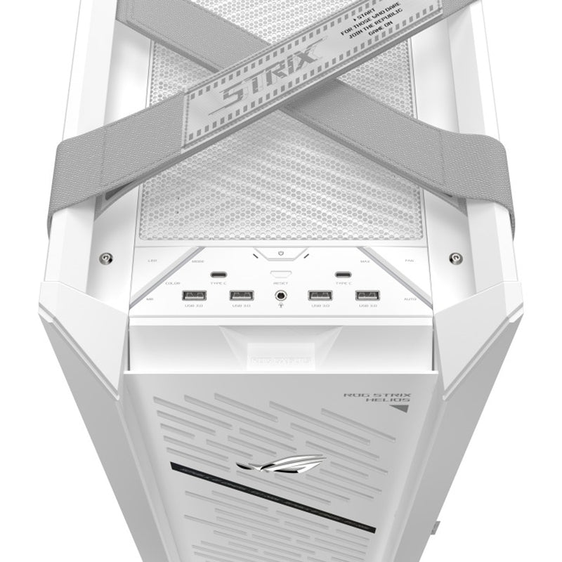 Asus ROG Strix Helios II GX601S EATX Mid-Tower PC Gaming Case with Dual Tempered Glass Side Panels 