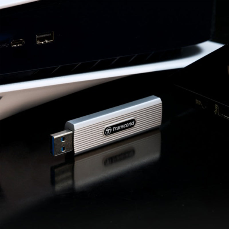 Transcend ESD320A USB 10Gbps Read up to 1050MB/s Type-A Portable SSD (1TB, 2TB) (TS1TESD320A, TS2TESD320A)