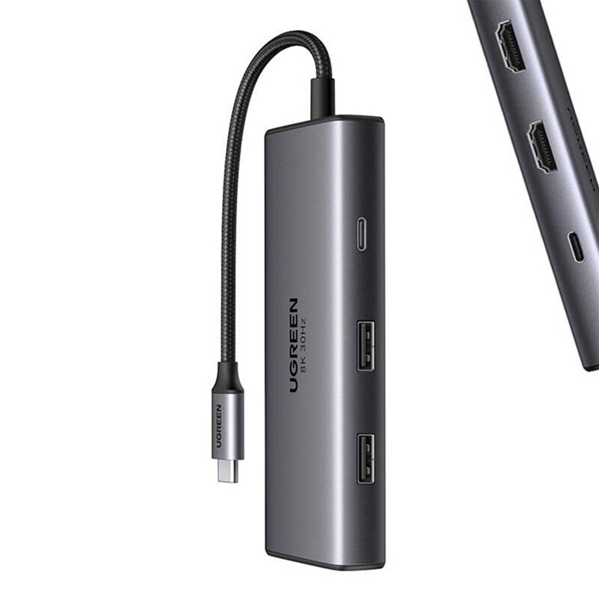 UGreen USB-C 6-In-1 Multifunction Adapter (CM498/15852)