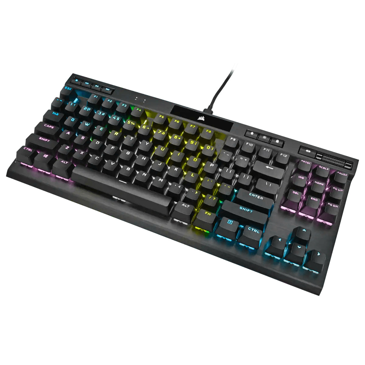 CORSAIR K70 RGB TKL CHAMPION SERIES MECHANICAL GAMING KEYBOARD (CHERRYY MX RED) - DataBlitz