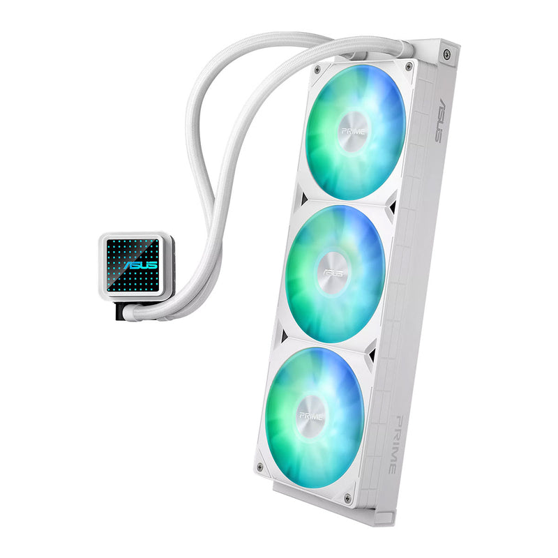 Asus Prime LC 360 ARGB AIO CPU Liquid Cooler (White)