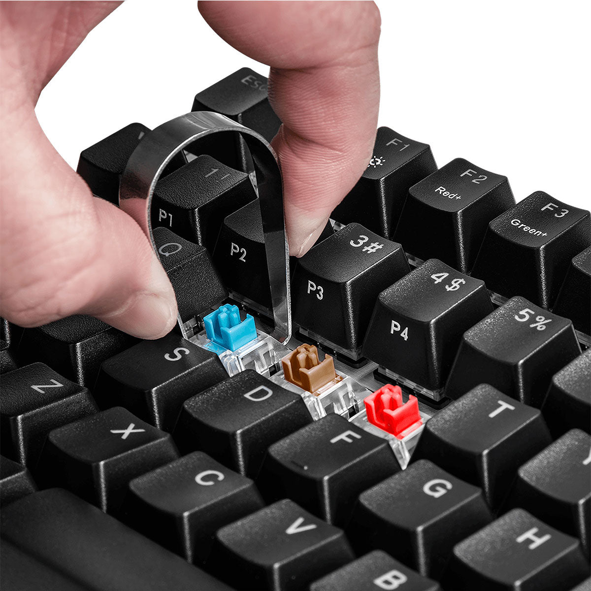 COOLER MASTER CK351 OPTICAL SWITCH GAMING KEYBOARD WITH RGB (RED SWITCH)