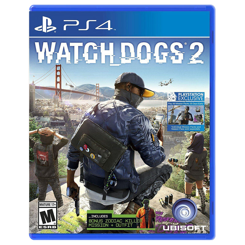 PS4 Watch Dogs 2 All (US) (SP Cover)