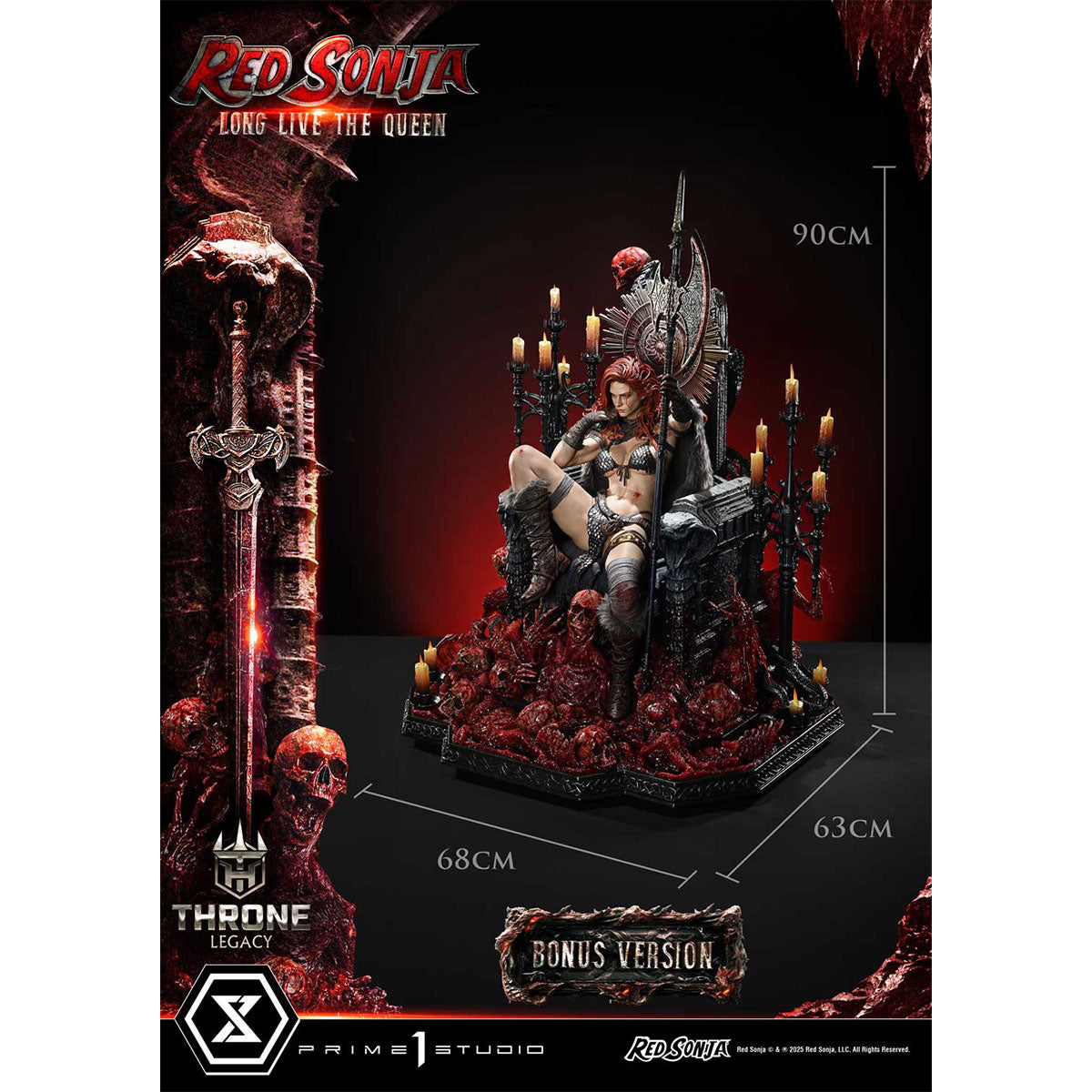 Throne Legacy Red Sonja - Red Sonja: Long Live The Queen | DataBlitz