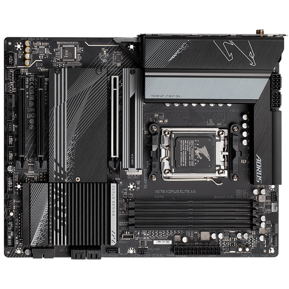 GIGABYTE X670 AORUS ELITE AX Gaming Motherboard