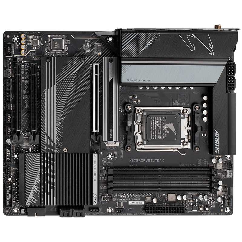 GIGABYTE X670 AORUS ELITE AX Gaming Motherboard