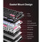 Onikuma MT706 Tri-Mode RGB 81 Keys Mechanical Keyboard with Knob (Black)