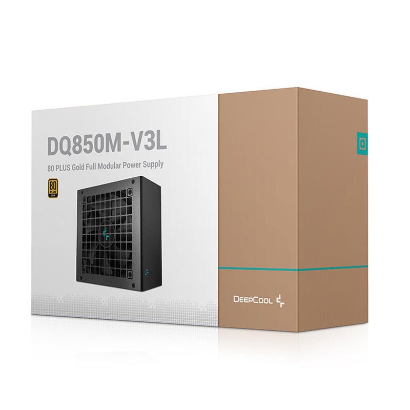 Deepcool DQ850M-V3L 80+ Gold Full Modular Power Supply (R-DQ850M-FB0B-US)