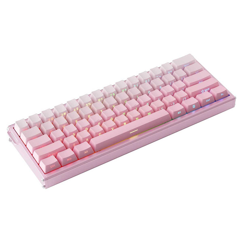 Ajazz ALUX60 RGB Wired 61-Keys Hot-Swappable Mechanical Keyboard 
