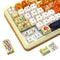 Redragon K708GF RGB Flekact Pro 81 Keys 75% Gasket Mounted Wireless Mechanical Keyboard with Customizable Smart LCD Screen (Doodle Style Design)