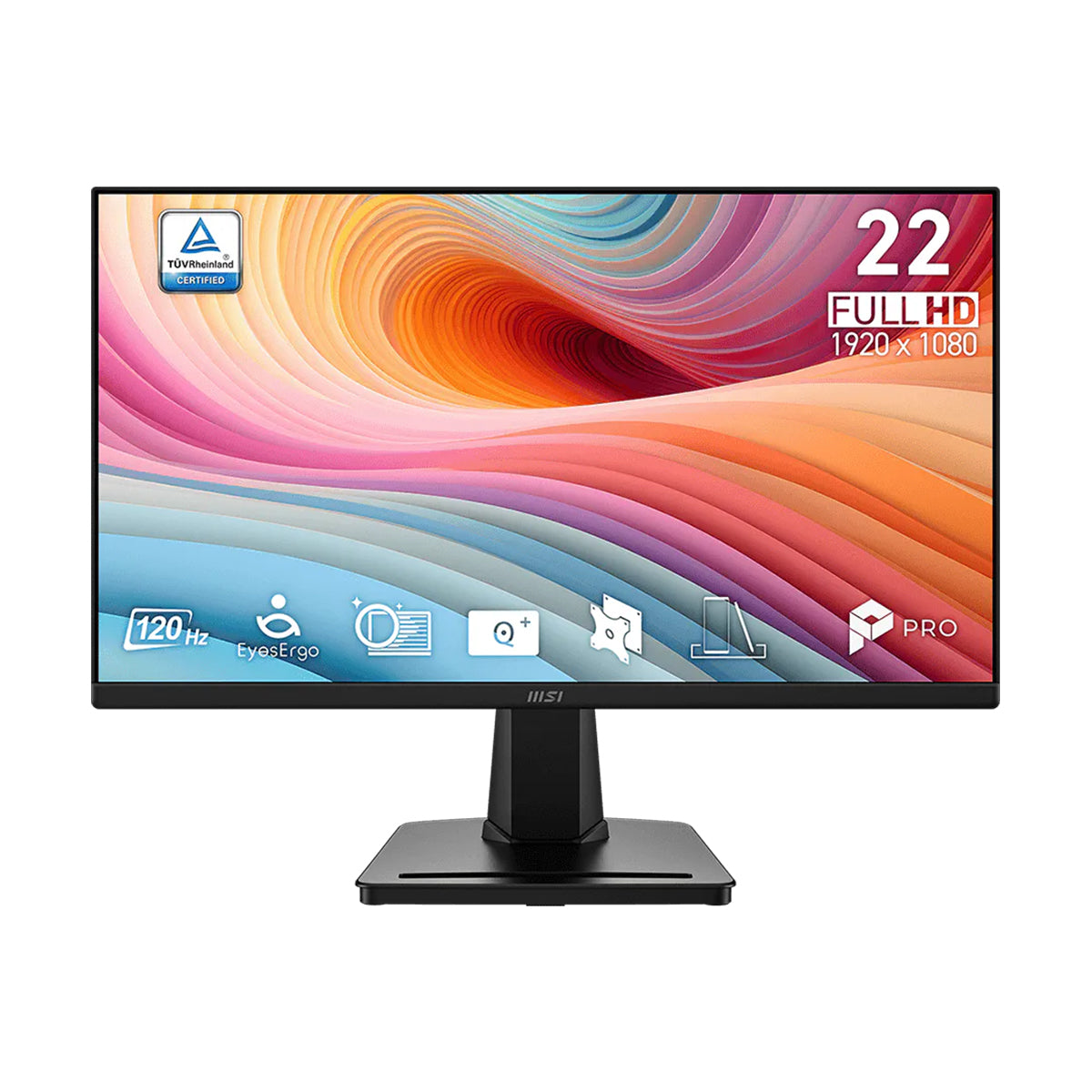 MSI Pro MP225 E12VL 21.45" FHD (1920x1080) 120Hz 1ms (MPRT) / 4ms (GtG) VA Adaptive-Sync