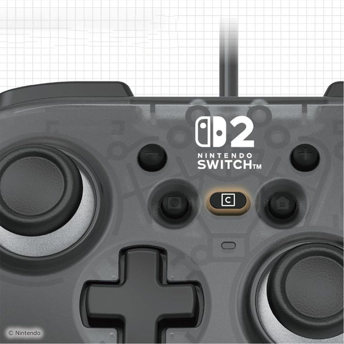 Horipad Turbo Mini for Nintendo Switch 2 (Black) (NSX-222A)