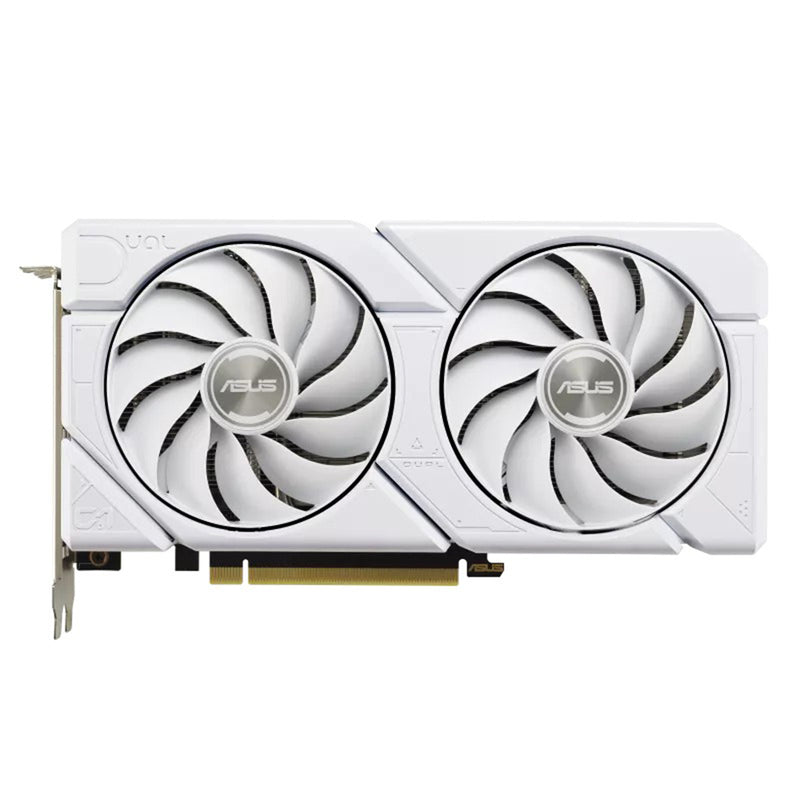 Asus Dual Geforce RTX 4060 Evo OC Edition 8GB GDDR6 Graphics Card (White)