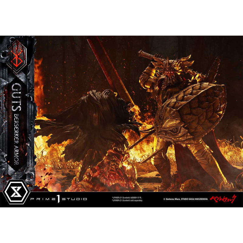 Ultimate Premium Masterline Berserk Guts, Berserker Armor Grunbeld VS Guts | DataBlitz
