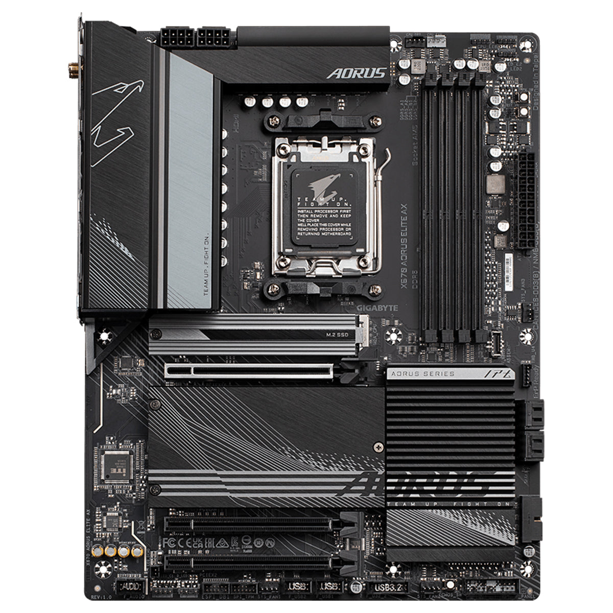 GIGABYTE X670 AORUS ELITE AX Gaming Motherboard