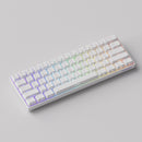 MonsGeek FUN60 Pro SP Shine-Through White Multi-Mode RGB Mechanical Keyboard 