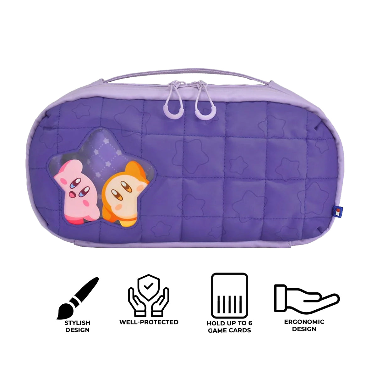 Hori Puff Pouch for Nintendo Switch 2 (Kirby & Waddle Dee) (NSX-046A)