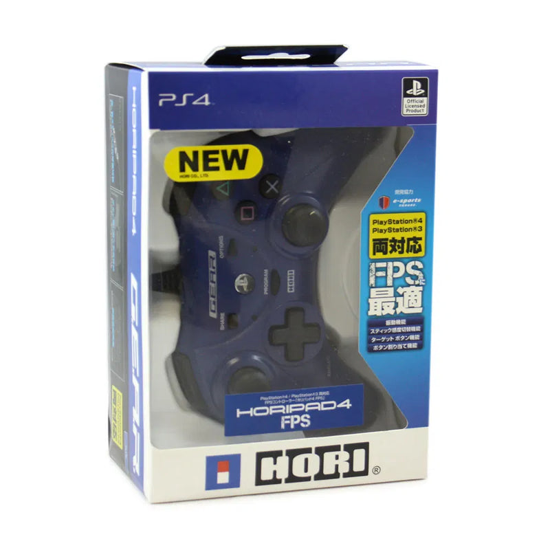PS4 HORIPAD 4 CONTROLLER GEAR FPS BLUE (PS4-013)