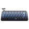 Ajazz 308I 84-Keys Bluetooth Wireless Membrane Keyboard (Mist Blue)