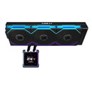 Lian Li HydroShift II LCD-S 360CL AIO Liquid Cooler With Wireless Fans (Black, White) (GHS2LCDS36CB, GHS2LCDS36CW)