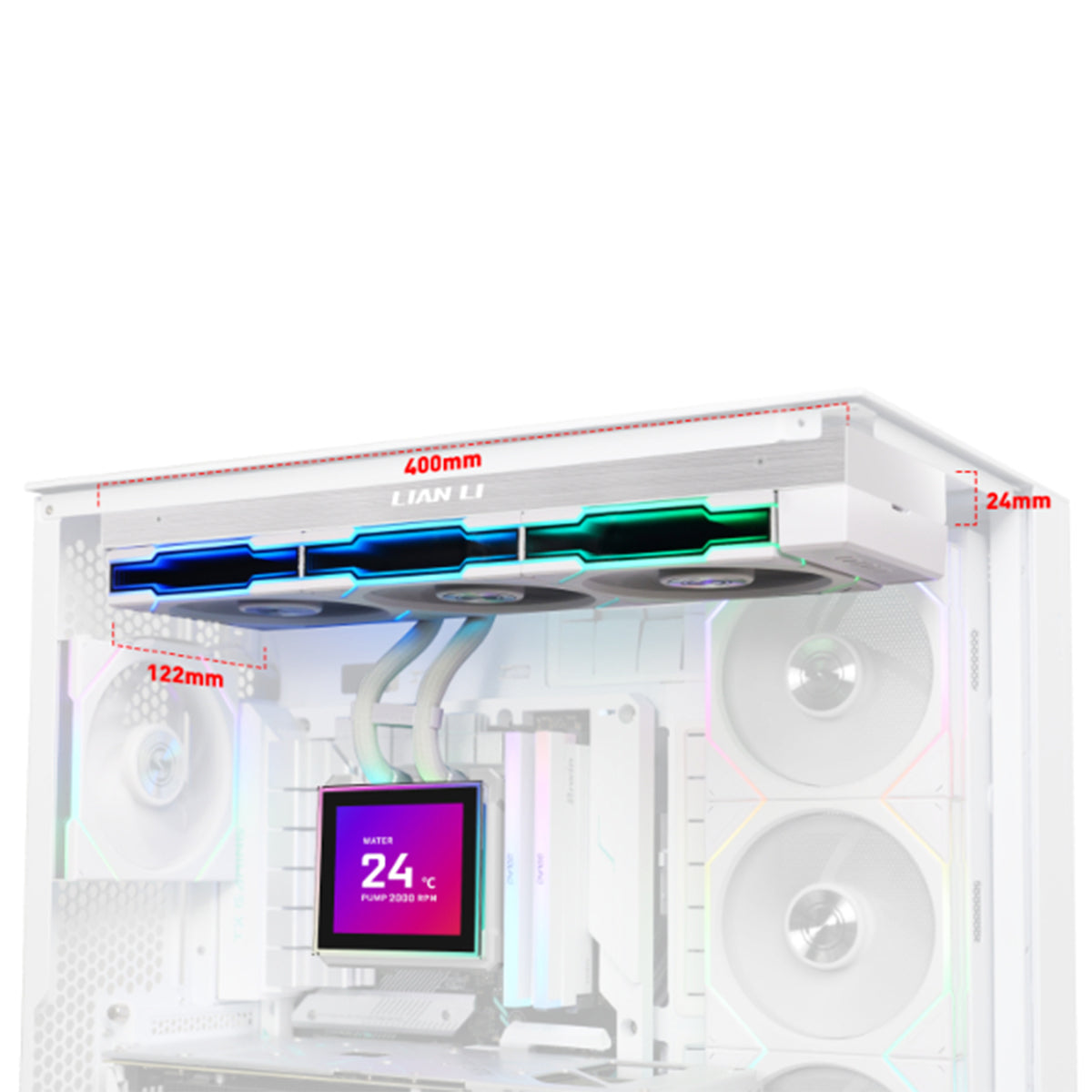 Lian Li Hydroshift 2 LCD-S 360TL AIO Liquid CPU Cooler