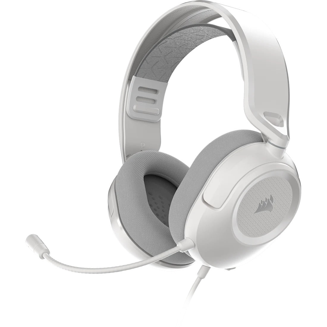 Corsair HS35 V3 Stereo Wired Gaming Headset (Carbon, White)